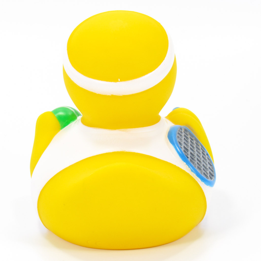 Tennis Player Rubber Duck | Ducks in the Window®