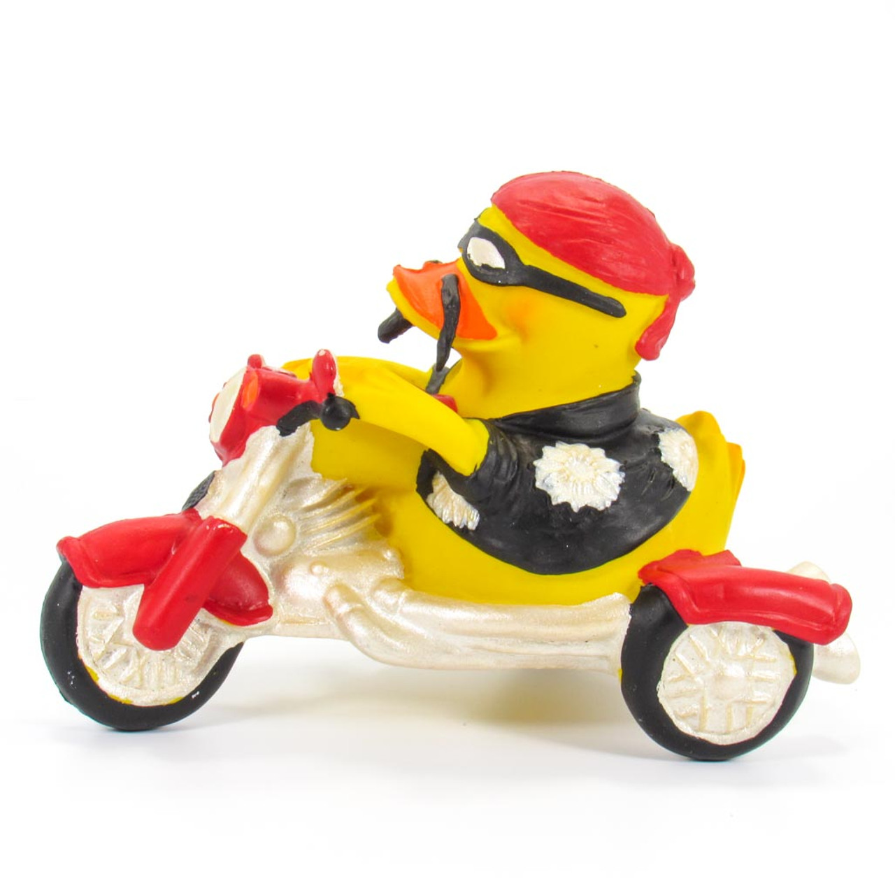 Motorcyle Rubber Duck | Ducks in the Window®