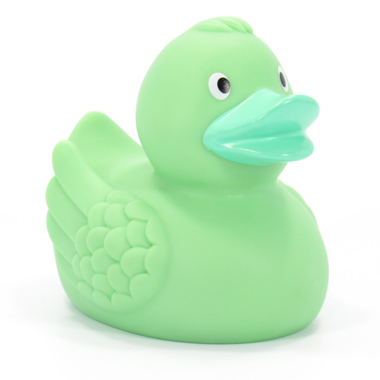 green rubber ducky