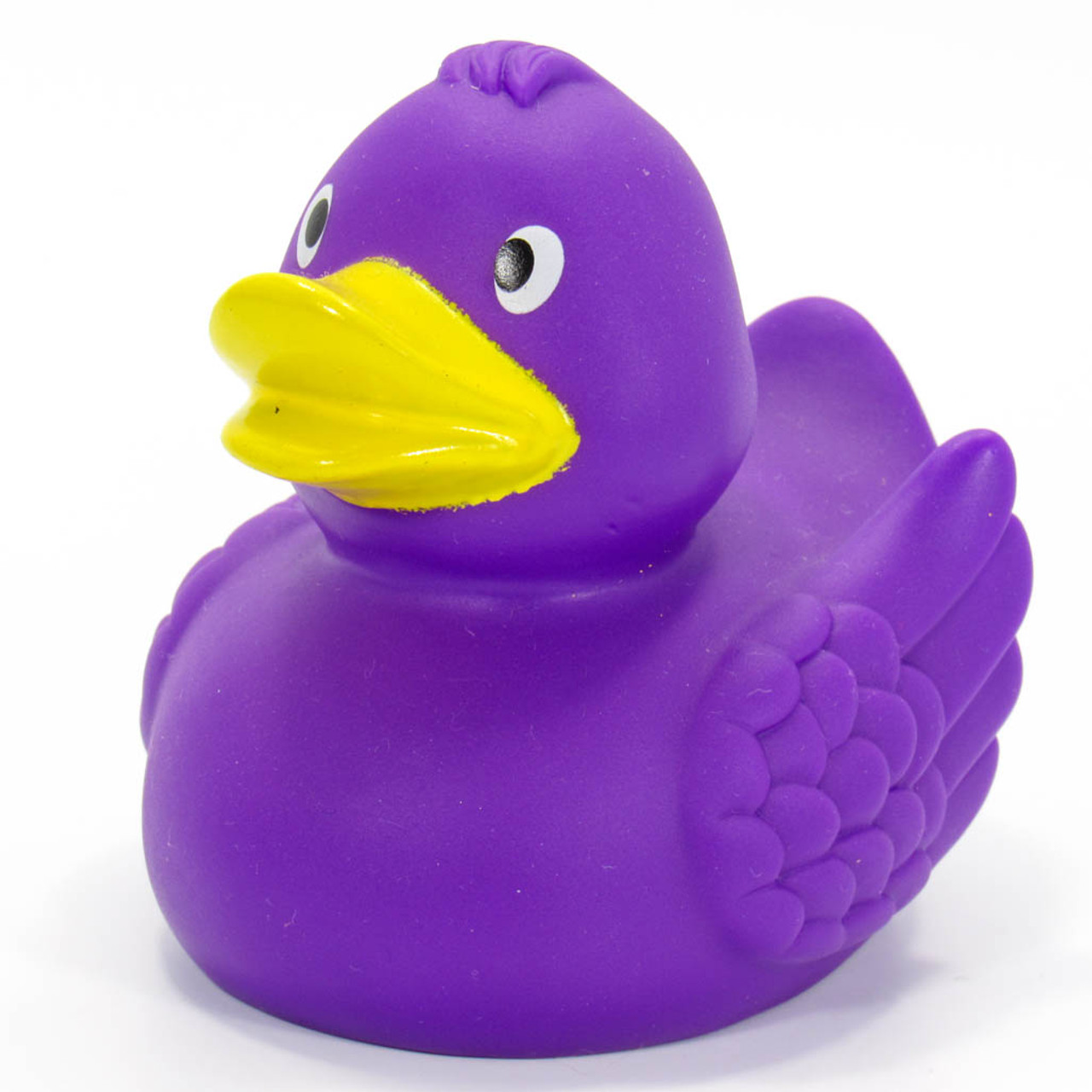 purple rubber duck