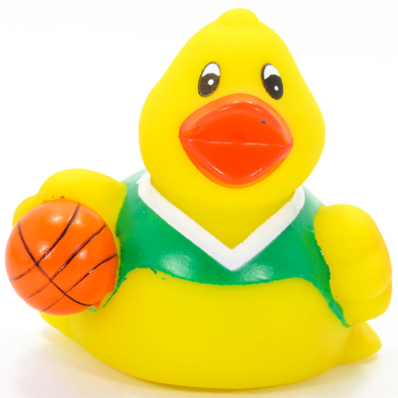 green rubber ducky