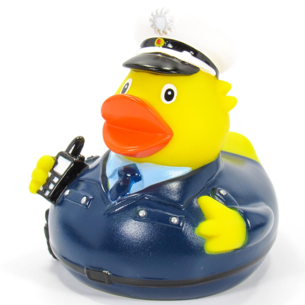 Police Officer First Responder Rubber Duck | Ducks in the Window®