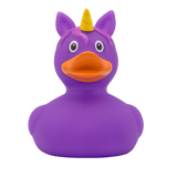 Unicorn Duck, Purple Rubber Duck by LILALU bath toy | Ducks in the Window