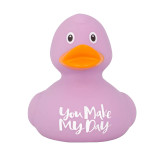 You Make My Day Pink Rubber Duck by LiLaLu | Ducks in the Window