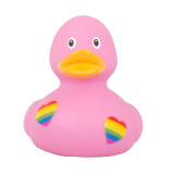 Gay Pride, Heart, Love,  Rubber Duck by LiLaLu | Ducks in the Window