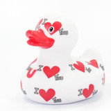 I Love You Rubber Duck Bath Toy by Bud Ducks | Ducks in the Window®