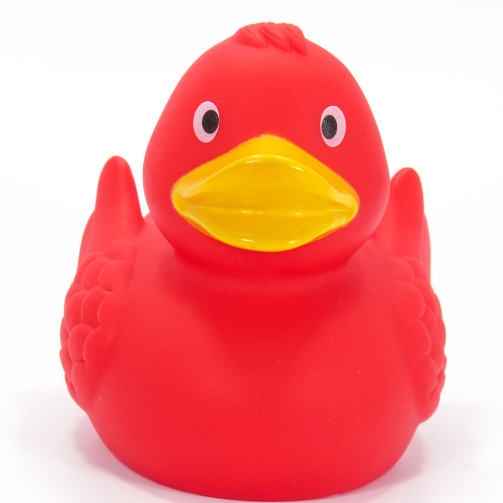 Red Rubber Duck Ducks in the Window®