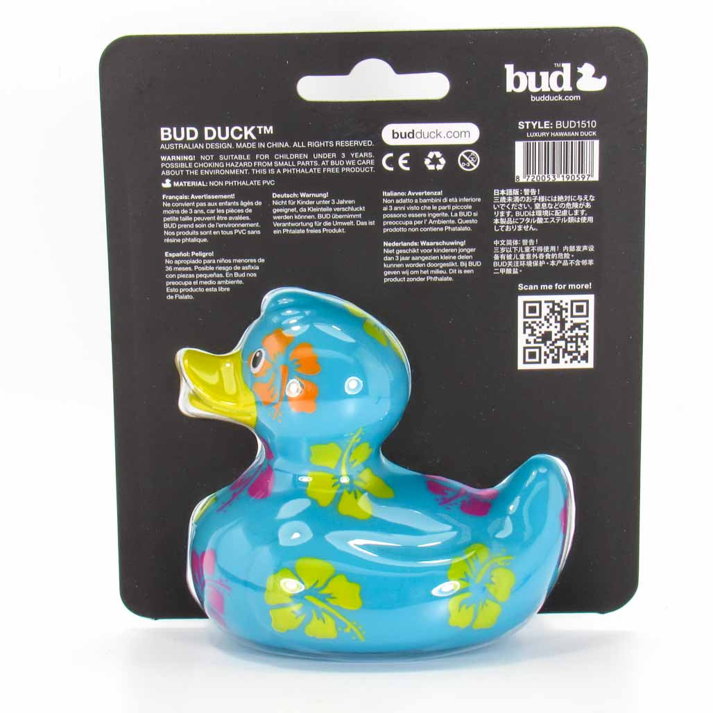 Hawaiian Rubber Duck by Bud Ducks Ducks in the Window®