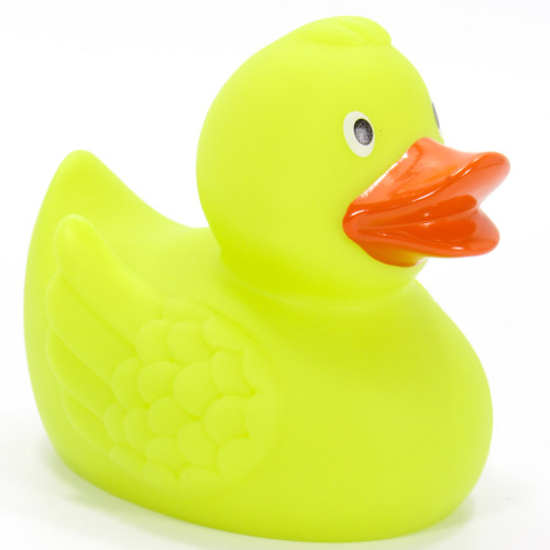 UV Color Changing Neon Yellow, Photo Chromatic, Sunlight, Rubber Duck by Schnabels  | Ducks in the Window®