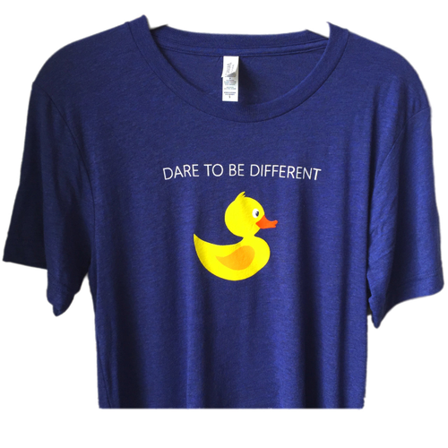 Ducks in the Window "Dare To Be Different" T-shirt
