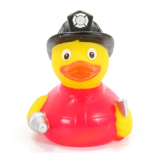 Fireman Rubber Duck by Ad Line | Ducks in the Window®