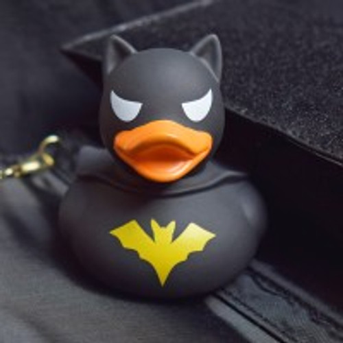 Batman Dark Rubber Duck by LILALU bath toy | Ducks in the Window