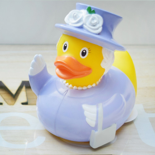 The Queen Elizabeth Rubber Duck by LILALU bath toy | Ducks in the Window