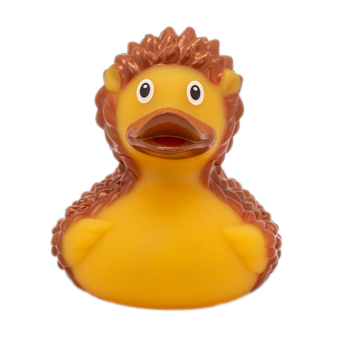 Hedgehog  Rubber Duck by LILALU bath toy | Ducks in the Window