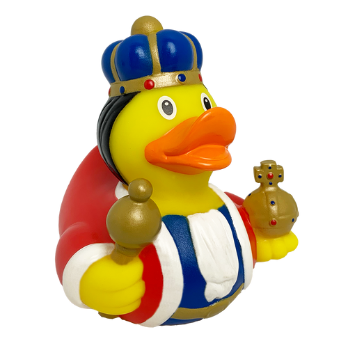 King Royal Highness Rubber Duck by LILALU bath toy | Ducks in the Window