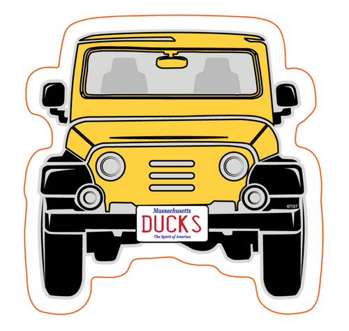 Duck Duck Jeep Sticker