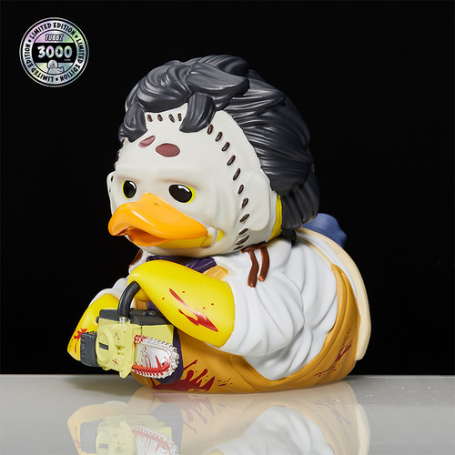 サプライ・アクセサリ・グッズ 778 bu Leatherface Texas Chainsaw Massacre Rubber Duck Collectible Bath