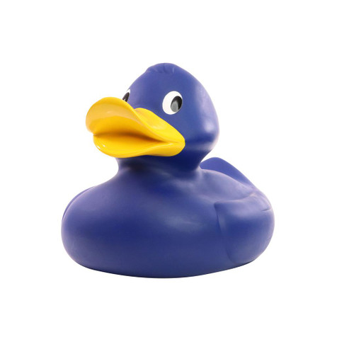 Navy Blue Giant Squeaky Rubber Duck (Free Shipping)