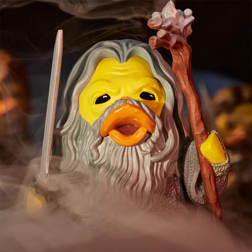 Official Lord of the Rings Gandalf You Shall Not Pass Rubber Duck by Tubbz Boxed Edition| Ducks in the Window