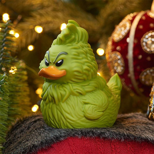 Dr. Seuss The Grinch Who Stole Christmas, TUBBZ Rubber Duck Collectibles Bath Toy | Ducks in the Window