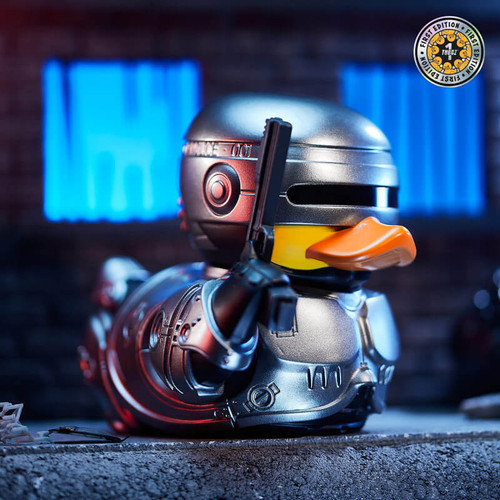 Robo Cop Rubber Duck by Tubbz Collectables | Ducks in the Window