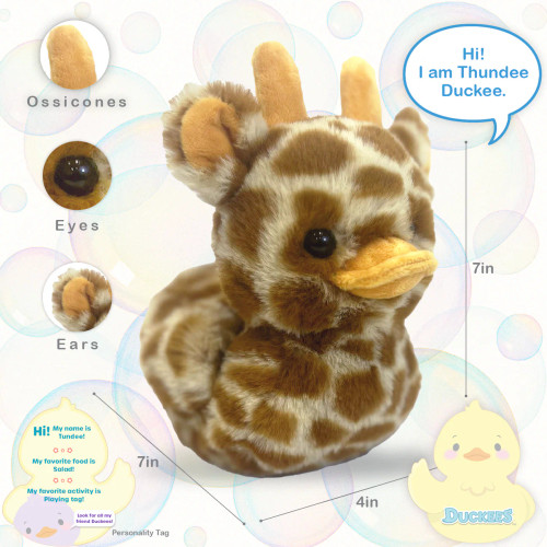 Giraffe Beverly Hills Teddy Bear Co. and Rubber Duck Combo Special