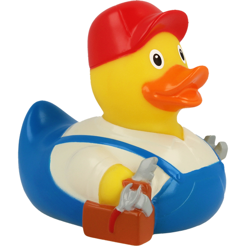 Handyman Rubber Duck by LILALU bath toy | Ducks in the Window
