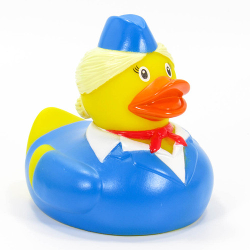 Flight Attendant Stewardess  RubberDuck by Schnabels | Ducks in the Window®