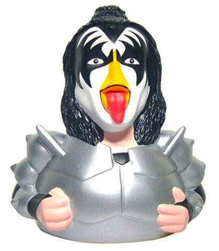 Gene Simmons Kiss "The Demon" Rubber Duck by Celebriducks | Ducks in the Window®