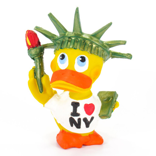 I love New York Rubber Duck by Lanco 100% Natural Toy & Organic | Ducks in the Window®