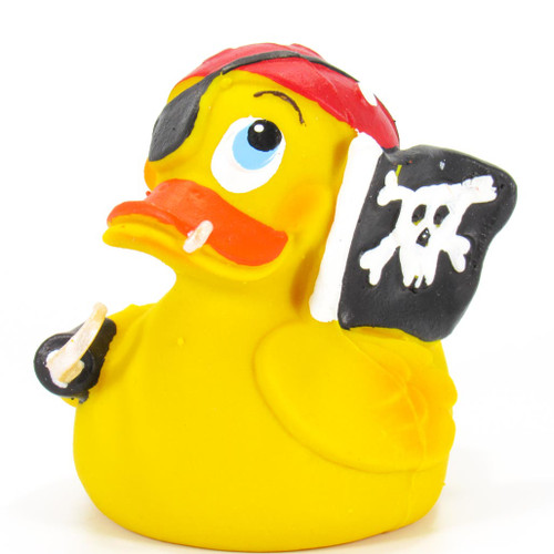 Pirate Buccaneer Rubber Duck by Lanco 100% Natural Toy & Organic | Ducks in the Window®