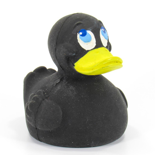 Black Rubber Duck by Lanco 100% Natural Toy & Organic | Ducks in the Window®