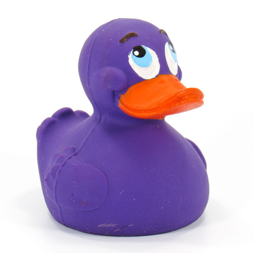 Purple Rubber Duck by Lanco 100% Natural Toy & Organic | Ducks in the Window®