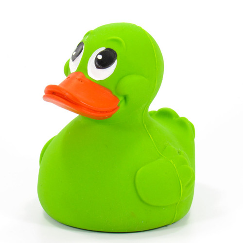 Green Rubber Duck by Lanco 100% Natural Toy & Organic | Ducks in the Window®
