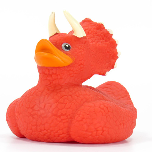 Triceratops Dinosaur Rubber Duck by Wild Republic | Ducks in the Window®