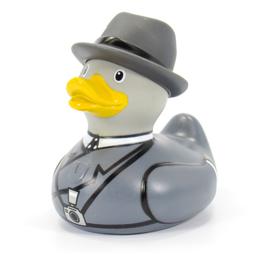 Paparazzi (Press) Rubber Duck Bath Toy by Bud Ducks | Ducks in the Window®