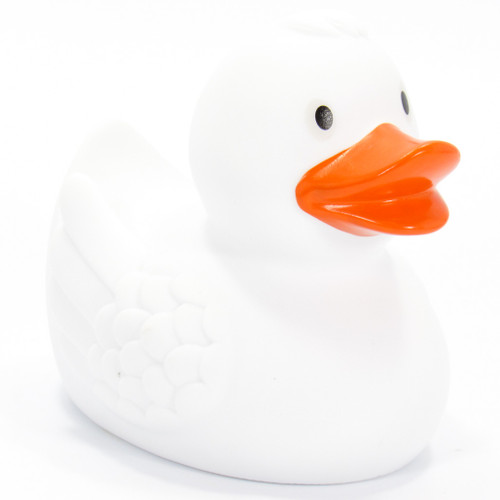 white duck toy