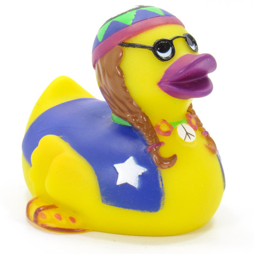 hippie rubber ducks