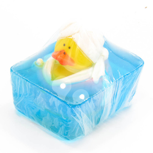 Spa Day (Female) Rubber Duck All Natural Soap by Heartland Fragrance | Ducks in the Window