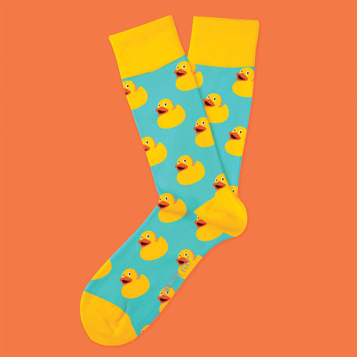 Rubber Duck Socks by Two Left Feet Unisex | Ducks in the Window