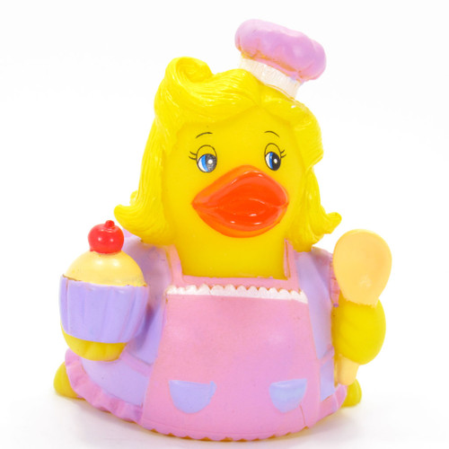 Baker Pink Rubber Duck by Ad Line | Ducks in the Window®