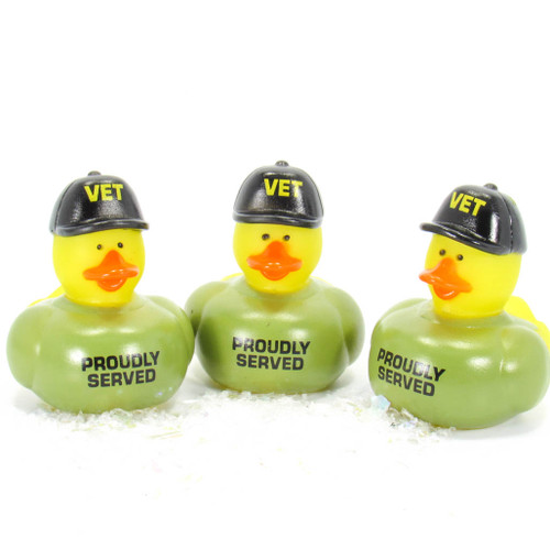 Veterans Gift Bundle Small Rubber Ducks | Ducks in the Window