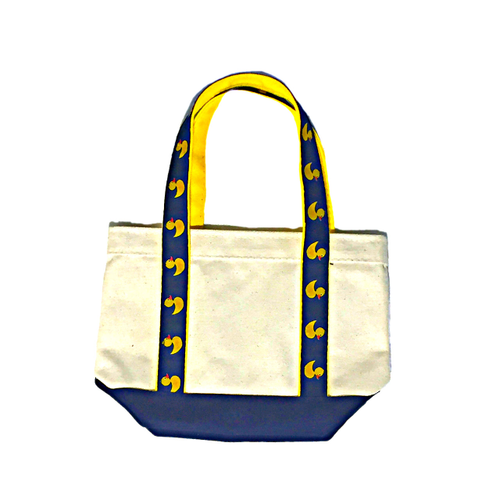 handbag with duck logo