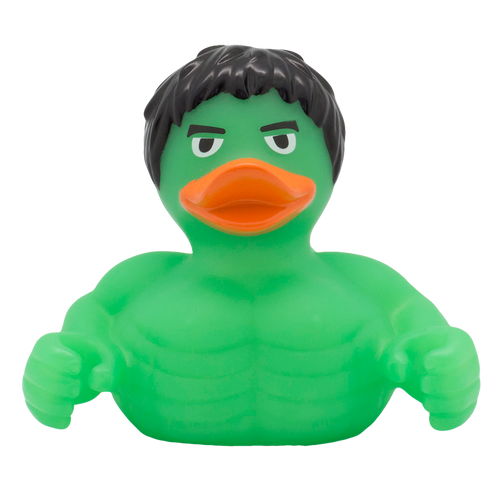 Gamma Hulk Marvel Comics Rubber Duck by LILALU bath toy | Ducks in the Window
