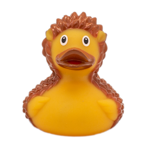Hedgehog  Rubber Duck by LILALU bath toy | Ducks in the Window