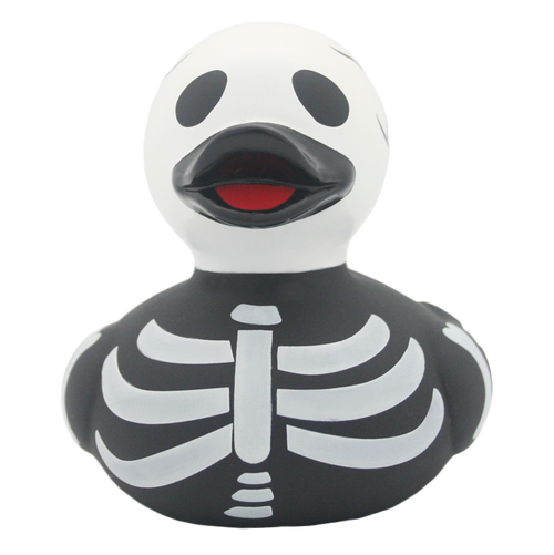 Halloween Skeleton Rubber Duck by LILALU bath toy | Ducks in the Window