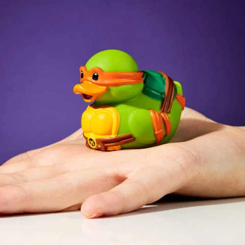 Official Mini Teenage Mutant Ninja Turtles Michelangelo by TUBBZ Boxed Edition| Collectable  | Ducks in the Window