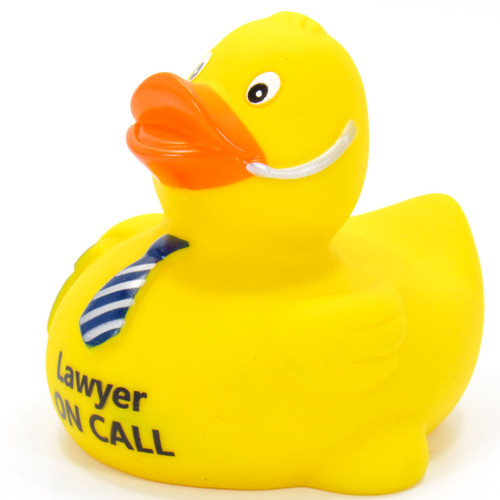 lawyer rubber duck