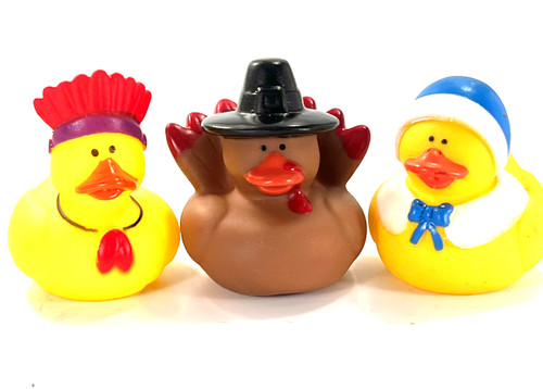 Thanksgiving Gift Bundle Small Rubber Ducks | Ducks in the Window Thanksgiving Gift Bundle Small Rubber Ducks | Ducks in the Window