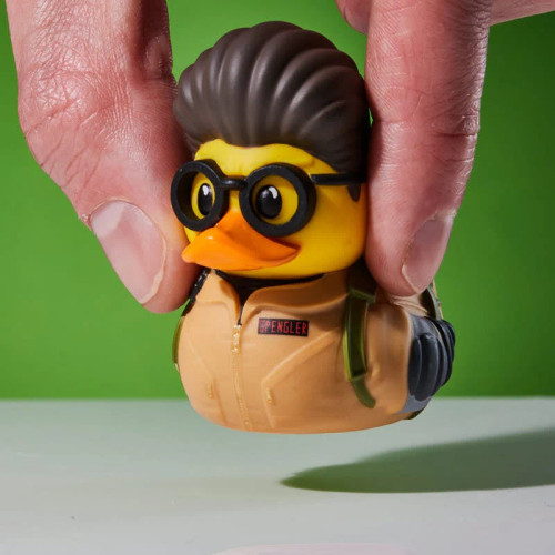 Mini Ghostbuster Egon Spengler  Rubber Duck  by Tubbz Limited Edition bath tub box| Ducks in the Window